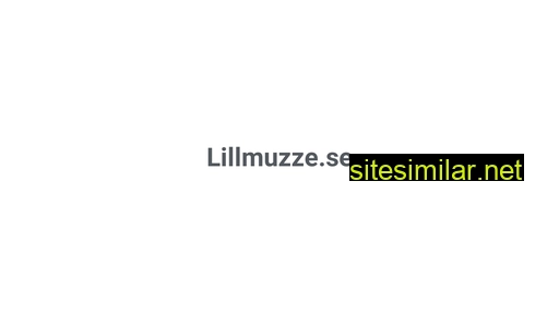lillmuzze.se alternative sites