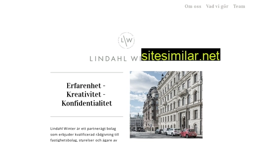 lindahlwinter.se alternative sites
