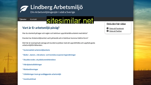 lindbergarbetsmiljo.se alternative sites
