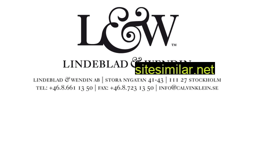 lindebladwendin.se alternative sites