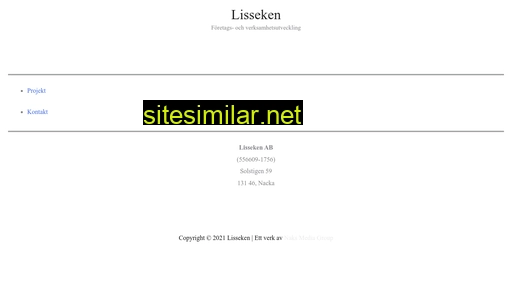 lisseken.se alternative sites