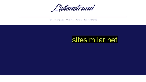 listenstrand.se alternative sites