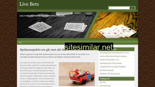 livebets.se alternative sites