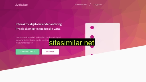 livekvitto.se alternative sites