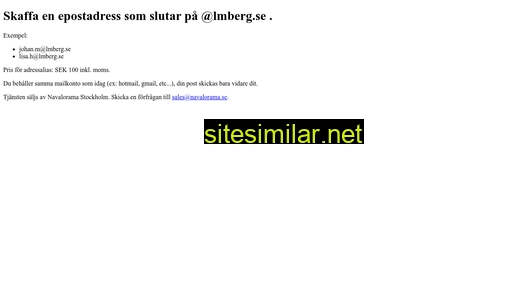 lmberg.se alternative sites