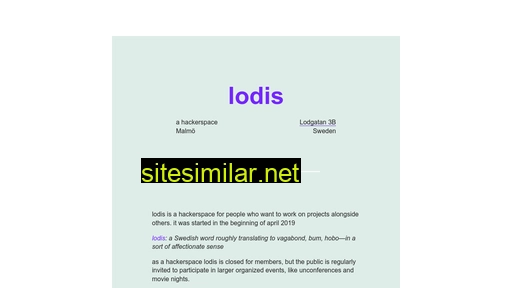 Lodis similar sites