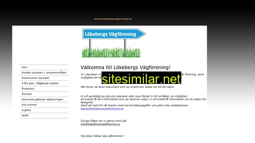 Lokebergsvagforening similar sites