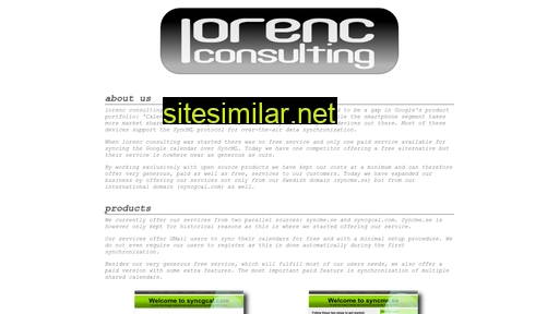 lorenc.se alternative sites