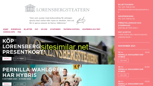 lorensbergsteatern.se alternative sites