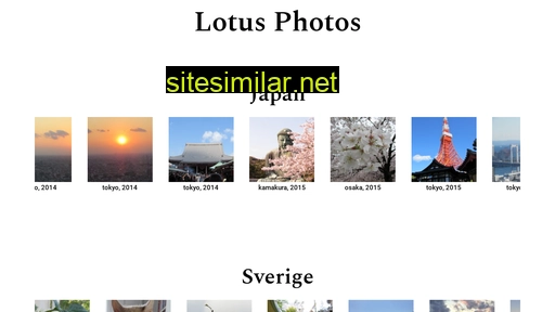lotusphotos.se alternative sites