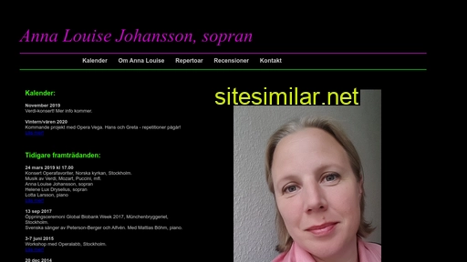 louisejohansson.se alternative sites