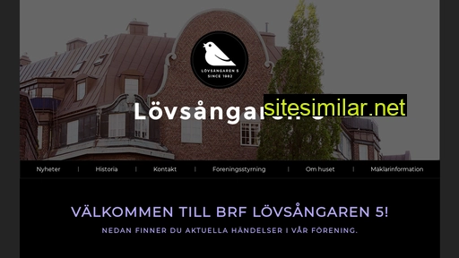 Lovsangaren5 similar sites