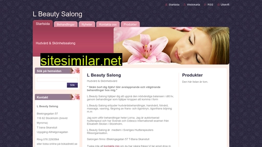 l-beauty-salong.webnode.se alternative sites