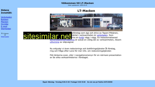 lt-macken.se alternative sites