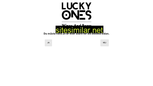 lucky-ones.se alternative sites