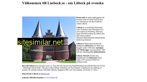 luebeck.se alternative sites