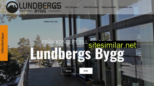 Lundbergs-bygg similar sites