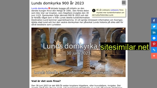 Lundsdomkyrka900 similar sites