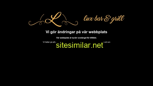 luxbargrill.se alternative sites