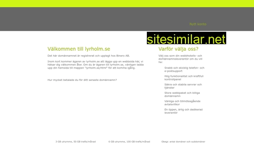 lyrholm.se alternative sites