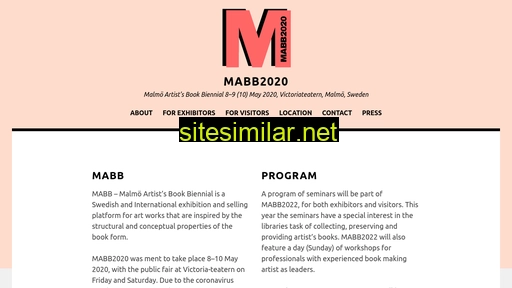Mabb2020 similar sites