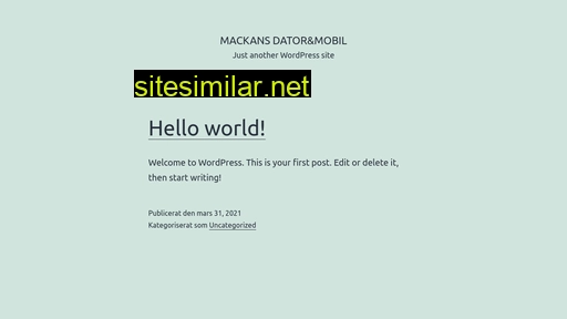 mackansdator.se alternative sites