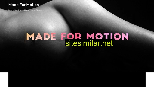madeformotion.se alternative sites