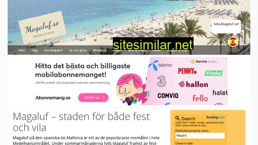 magaluf.se alternative sites