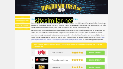 magnusbetner.se alternative sites