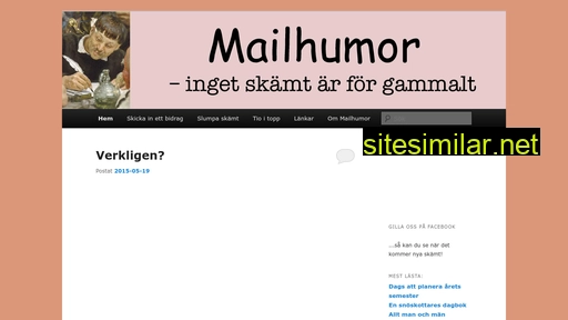 mailhumor.se alternative sites