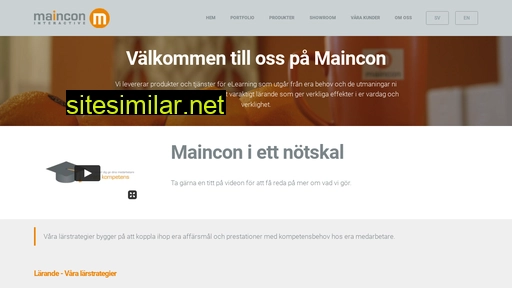 maincon.se alternative sites