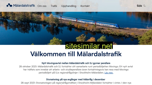 malardalstrafik.se alternative sites