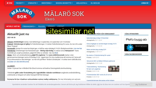 malarosok.sportadmin.se alternative sites