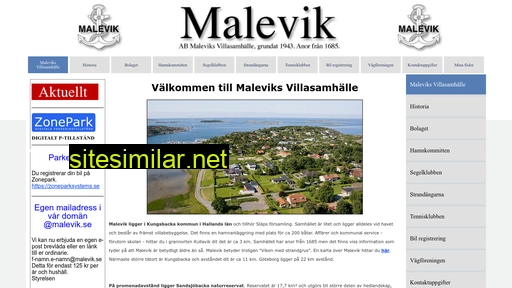 malevik.se alternative sites