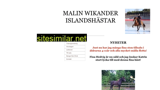 malinwikander.se alternative sites
