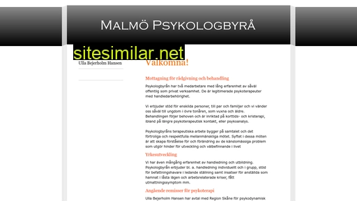 malmopsykologbyra.se alternative sites