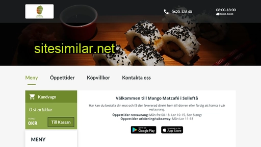 mangomatcafe.se alternative sites