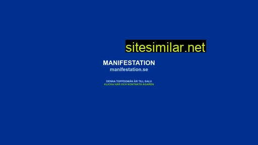 manifestation.se alternative sites