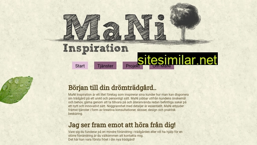 maniinspiration.se alternative sites