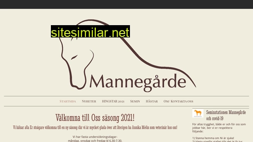mannegardehast.se alternative sites
