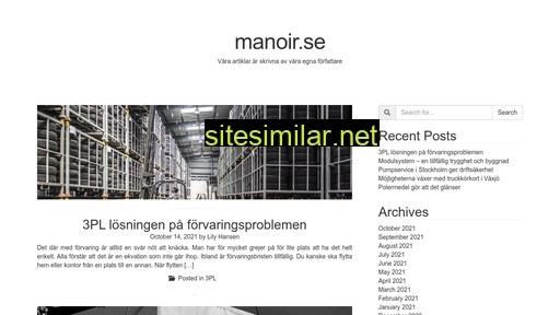 manoir.se alternative sites