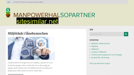 manpowerhalsopartner.se alternative sites