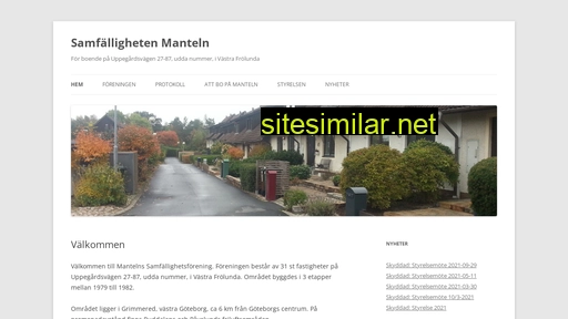 manteln.se alternative sites