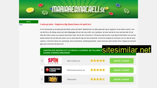 mariareginacaeli.se alternative sites