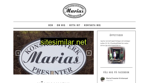 mariaspresenter.se alternative sites