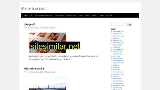 marie-isaksson.se alternative sites