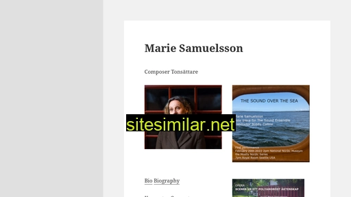 mariesamuelsson.se alternative sites
