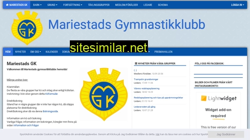 mariestadsgymnastikklubb.se alternative sites