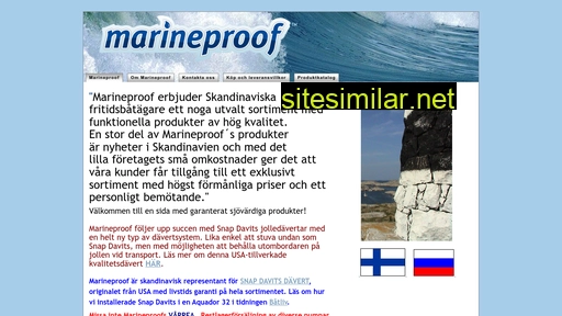 marineproof.se alternative sites