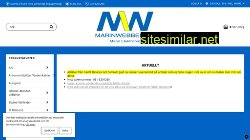 marinwebben.se alternative sites